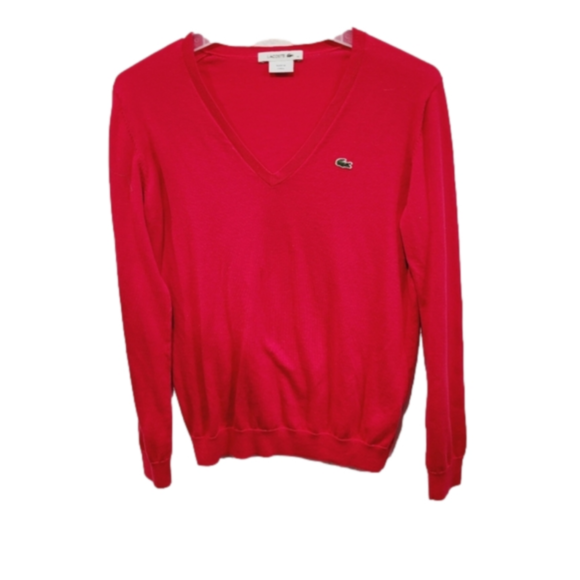 Lacoste Sweaters - Lacoste v neck sweater